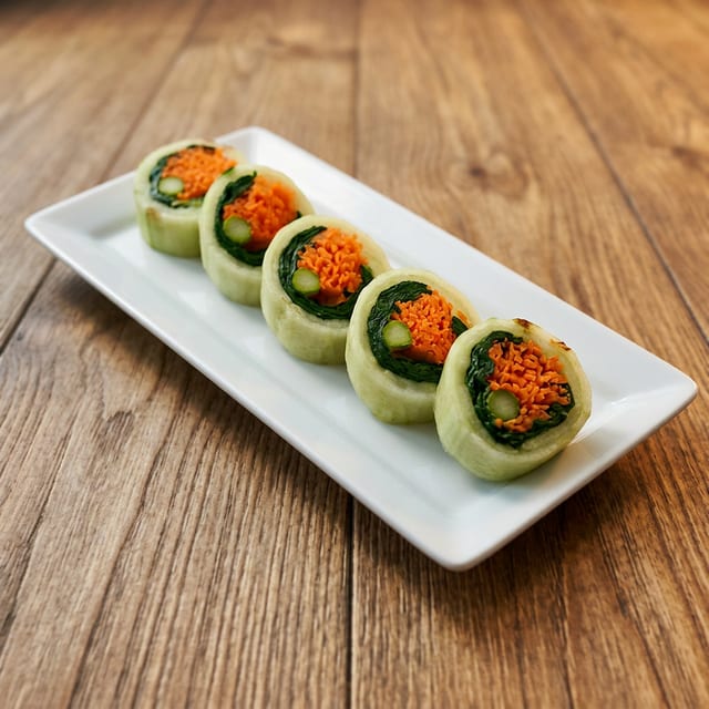 Naruto Veggie Roll.